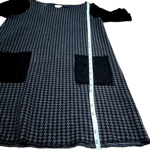 Anthropologie Houndstooth Lace Tunic Dress size M - Picture 10 of 11